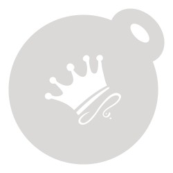 Cupcake&Cappuccino stencils o 10cm,   HAPPY BIRTHDAY  ,3 Designs,tab-bag