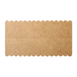 Clapeta pentru inchidere pungi hartie, kraft, 13x7 cm,10 buc/set Clapeta pentru inchidere pungi hartie, kraft, 13x7 cm,10 buc/set