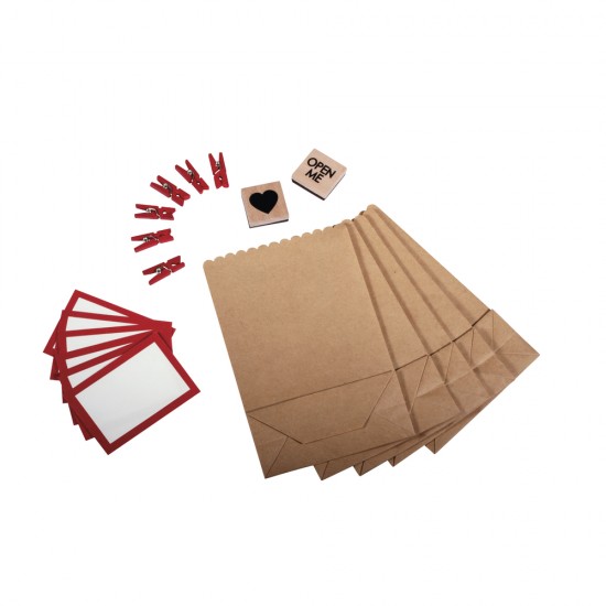 Kit - pungi de cadouri, 9x3,7x13,5cm