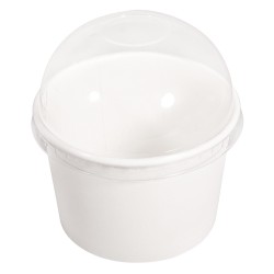 Pahar carton, bio, Rayher, white, 90 mm, 200 ml, 6 buc/set