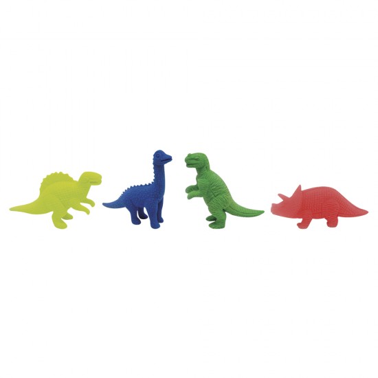Ratze fun -set   Dinos  , 4 different motives, PVC box