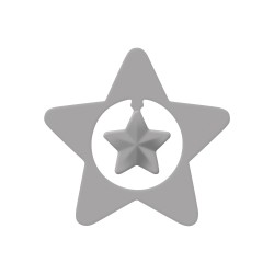 Perforator Rayher cu motiv 3D, stea, 4,4 cm Perforator Rayher cu motiv 3D, stea, 4,4 cm