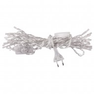 Ghirlanda LED, pentru interior, cristal, 7.75m, 20 LED-uri, cu comutator