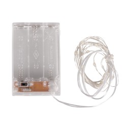 Mini LED - ghirlanda, Rayher, 120 cm, 10 lumini, pentru interior, lumina alba