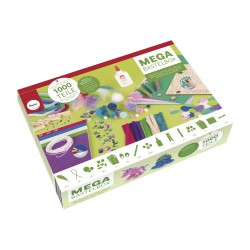 Kit creativ Rayher, Mega cutie Fantasy, 1000 piese/set