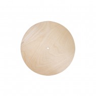 Disc de lemn, FSC Mix Credit, ø25cm, gaura de ø7.6mm, grosime 6mm, 1/set