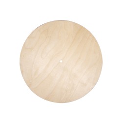 Disc de lemn, FSC Mix Credit, ø30cm, gaura de ø7.6mm, grosime 6mm, 1/set