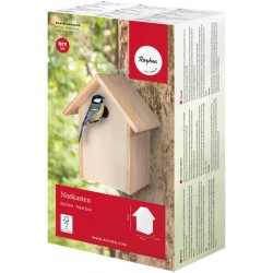 Kit creativ Casuta pentru pasari, Rayher, 25x19x14cm Kit creativ Casuta pentru pasari, Rayher, 25x19x14cm