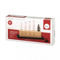 Kit creativ Advent, FSC100%, 18.2x6.3x15.5cm , Rayher