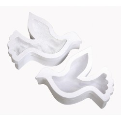 Cutie Rayher din Papier porumbel nunta, 16x14x4cm, set 2 bucati Cutie Rayher din Papier porumbel nunta, 16x14x4cm, set 2 bucati