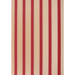 Photographic board Kraft - Stripes, classical rosu, 50x70cm, 300g/m2