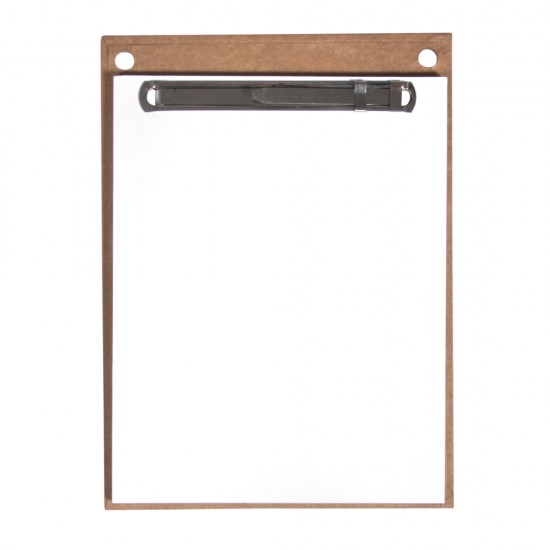 Cardboard holder with notepad,FSCMixCred
