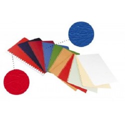 Coperta carton A4 230 gr, imitaie piele, rosie