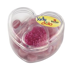 Margele de sticla mix - magic, rosu, roz, Box 36 buc. + Rocailles