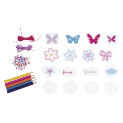 Kit bratara Lucy cu folie termo. Rayher , 2/set