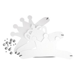 Papier-mache Coroana, trio, Print, 25x11 cm, 3 buc, 3 tipuri