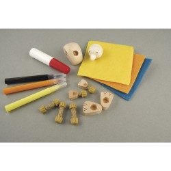 Kit Rayher- Rață Lilli creativ, 6x6x8 cm