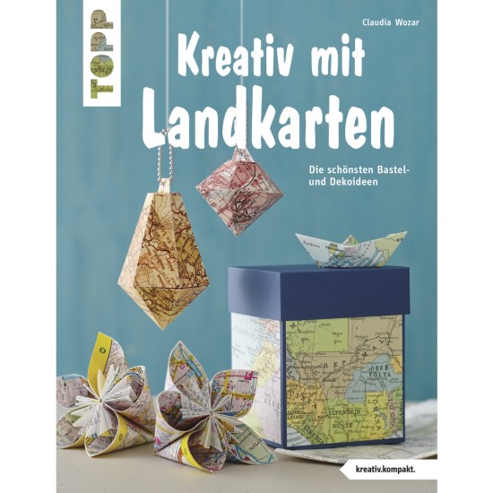 Carte: Creative with maps, doar in Germana