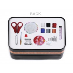 Cutie metalica pentru accesorii de cusut Cutie metalica pentru accesorii de cusut