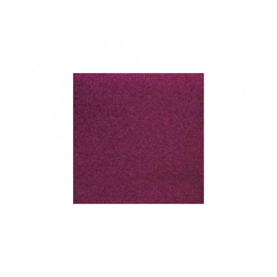 Hartie pentru scrapbooking: Sclipici, rosudish-purple, 30.5x30.5cm, 200 g/m2