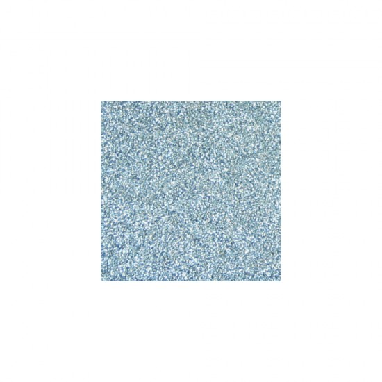 Hartie pentru scrapbooking: Sclipici, greyish-blue, 30.5x30.5cm, 200 g/m2