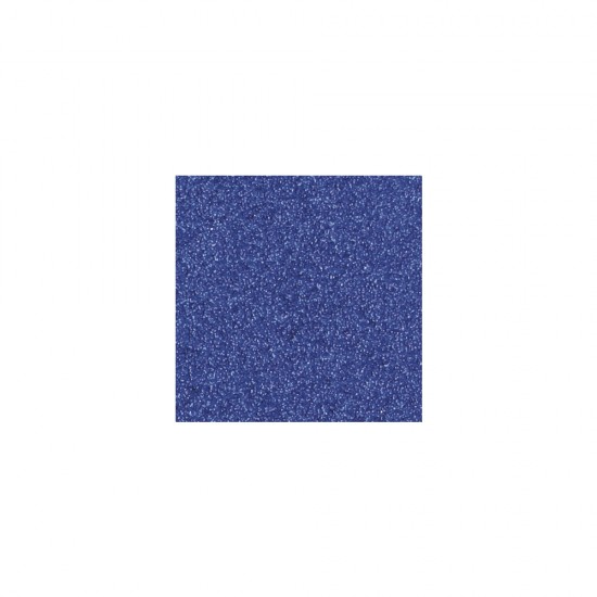 Hartie pentru scrapbooking: Sclipici, royal blue, 30.5x30.5cm, 200 g/m2