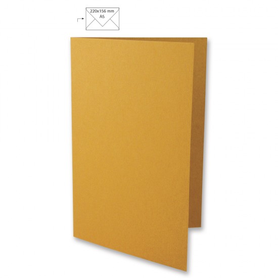 Card A5, 297x210  mm, 220 gr,  portocaliu inchis