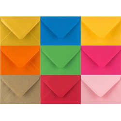 Plic C6, 156x110 mm, 90 gr, 5/set - DIVERSE CULORI Plic C6, 156x110 mm, 90 gr, 5/set - DIVERSE CULORI