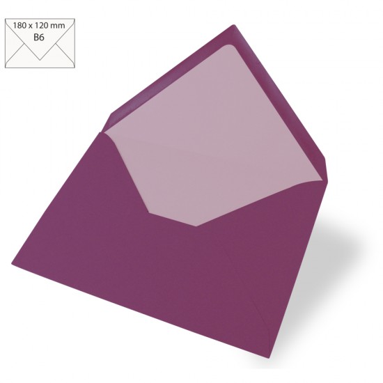 Plic B6 colorat, MixCred, 90g/mp, 5/set, purple velvet