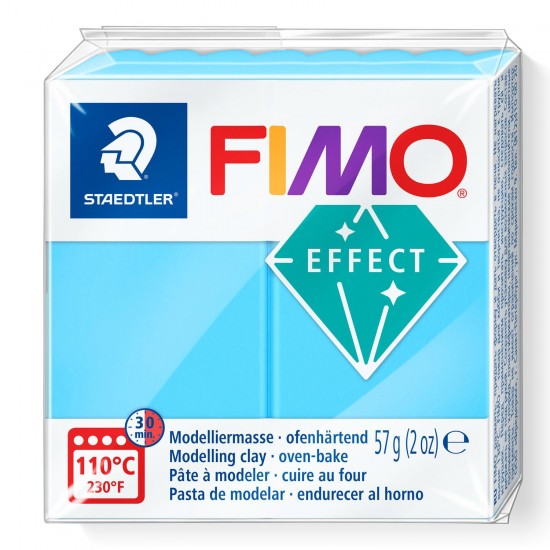 Fimo effect , neon albastru, 8010-301, 57g