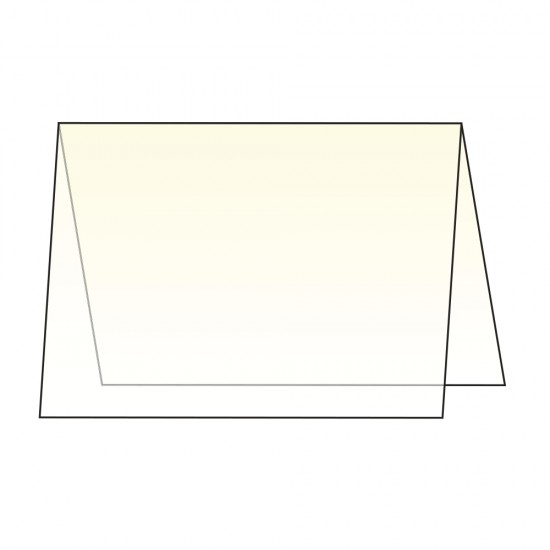 Inlay FSC Mix Credit, ivory, 102g, 168x230 mm,  for B6 double card