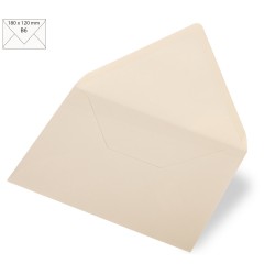 Plic B6, FSC MixCredit, cashmere metallic, 180x120mm, 120 g/m2, , bag