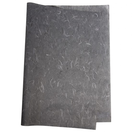 Mulberry paper, negru, 50x70cm, sheet