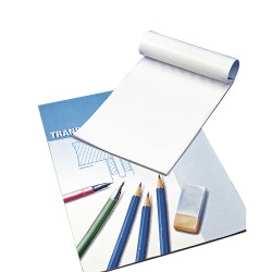 Transparent paper,80 g/m2, pad 25 sheets, A4, tracing-pap. Transparent paper,80 g/m2, pad 25 sheets, A4, tracing-pap.