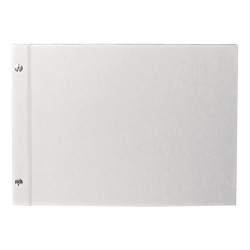 Album foto Rayher, alb, A4, ladscape, 190g/m2, 25 coli Album foto Rayher, alb, A4, ladscape, 190g/m2, 25 coli
