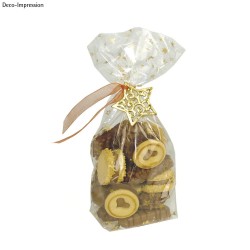 Pungi cadou, Rayher, cu stelute, 115x190 mm, 10 buc/set Pungi cadou, Rayher, cu stelute, 115x190 mm, 10 buc/set