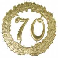 Wreath of digits   70  , 18cm o,