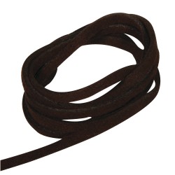 Piele intoarsa, maro inchis, Rayher, 2.5x0,003m