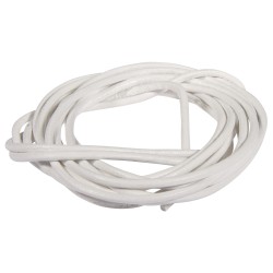 Snur piele alb, Rayher, 2 mm, 100 cm, 2 buc/set Snur piele alb, Rayher, 2 mm, 100 cm, 2 buc/set