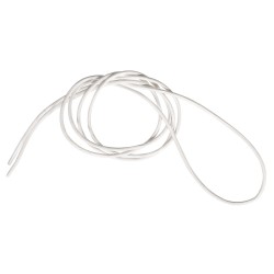 Snur piele alb, Rayher, 2mm, 100 cm Snur piele alb, Rayher, 2mm, 100 cm