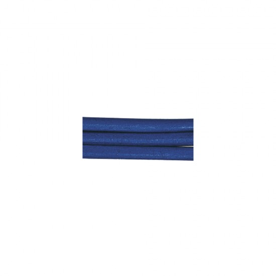Snur piele, albastru inchis, Rayher, 2 mm, 100 cm