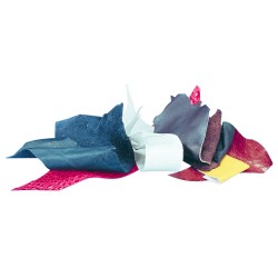 Resturi piele, Rayher, diverse culori, 500 g/set