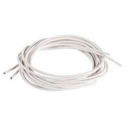 Snur piele, alb, Rayher, 1.5 mm, 100 cm, 2 buc/set