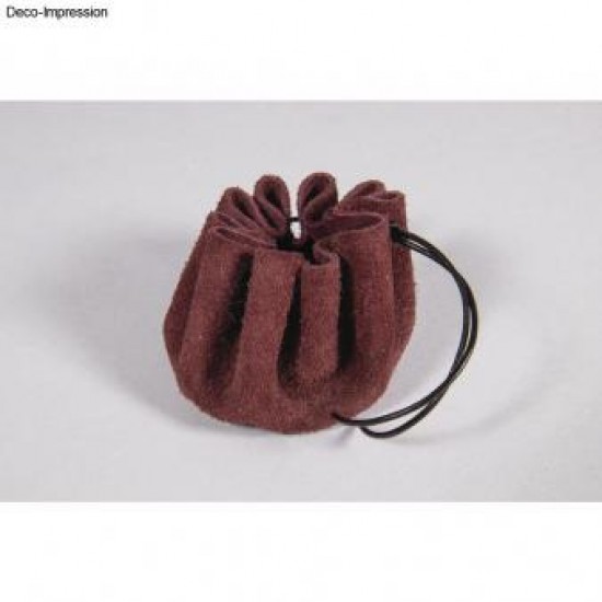 Resturi de piele intoarsa, amestec, Rayher, 500g