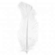 Pana de strut, alb, 30cm, 1/set
