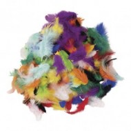 Mix de pene, 3-10 cm,Rayher, 10g, curcubeu