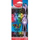 Creioane colorate Color Peps Monsters 12 culori/set Maped