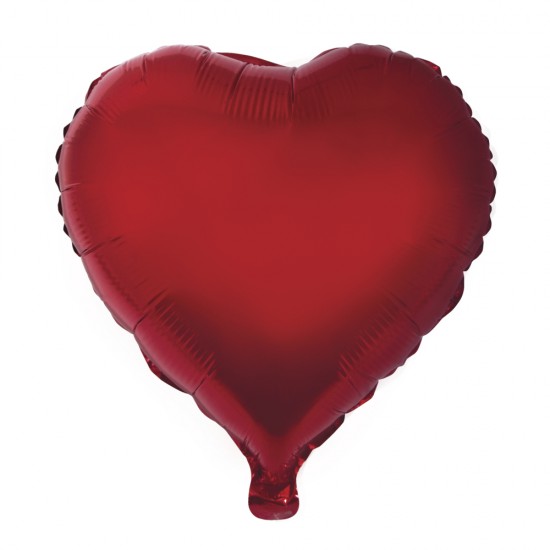 Balon inimioara, Rayher, rosu clasic, 46x49cm