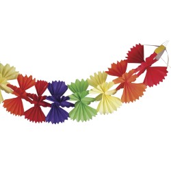 Paper garland Cross-Shape , 300x18x18cm, tab-bag Paper garland Cross-Shape , 300x18x18cm, tab-bag