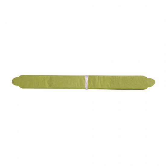 Pompoane din hartie, Rayher, diametru 35 cm, 3/set, culoare verde deschis